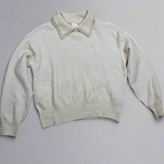 H&M Collared Sweater (L)