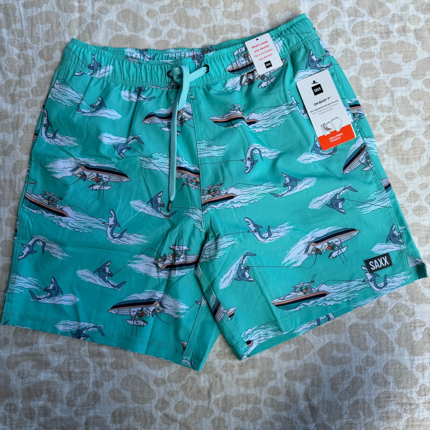 Men’s Saxx Oh Bouy 7” Volley Shorts (M)