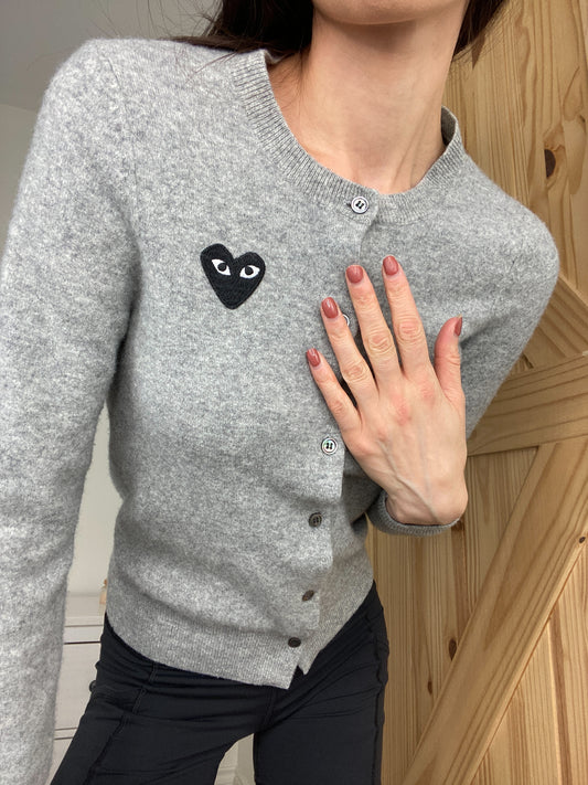 Comme Des Garcons Play Cardigan (S)