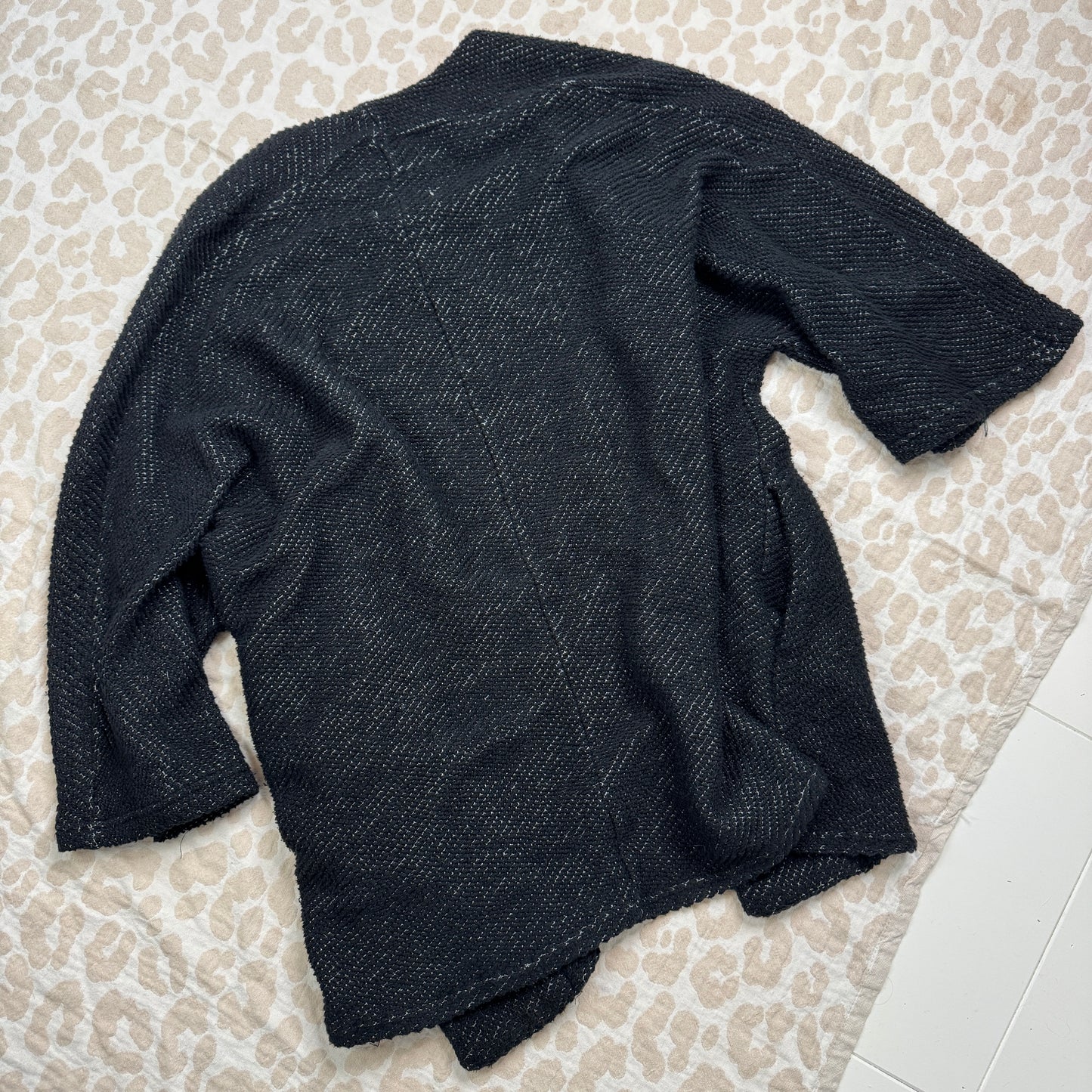 Oak + Fort Oversized Cardigan (XS)