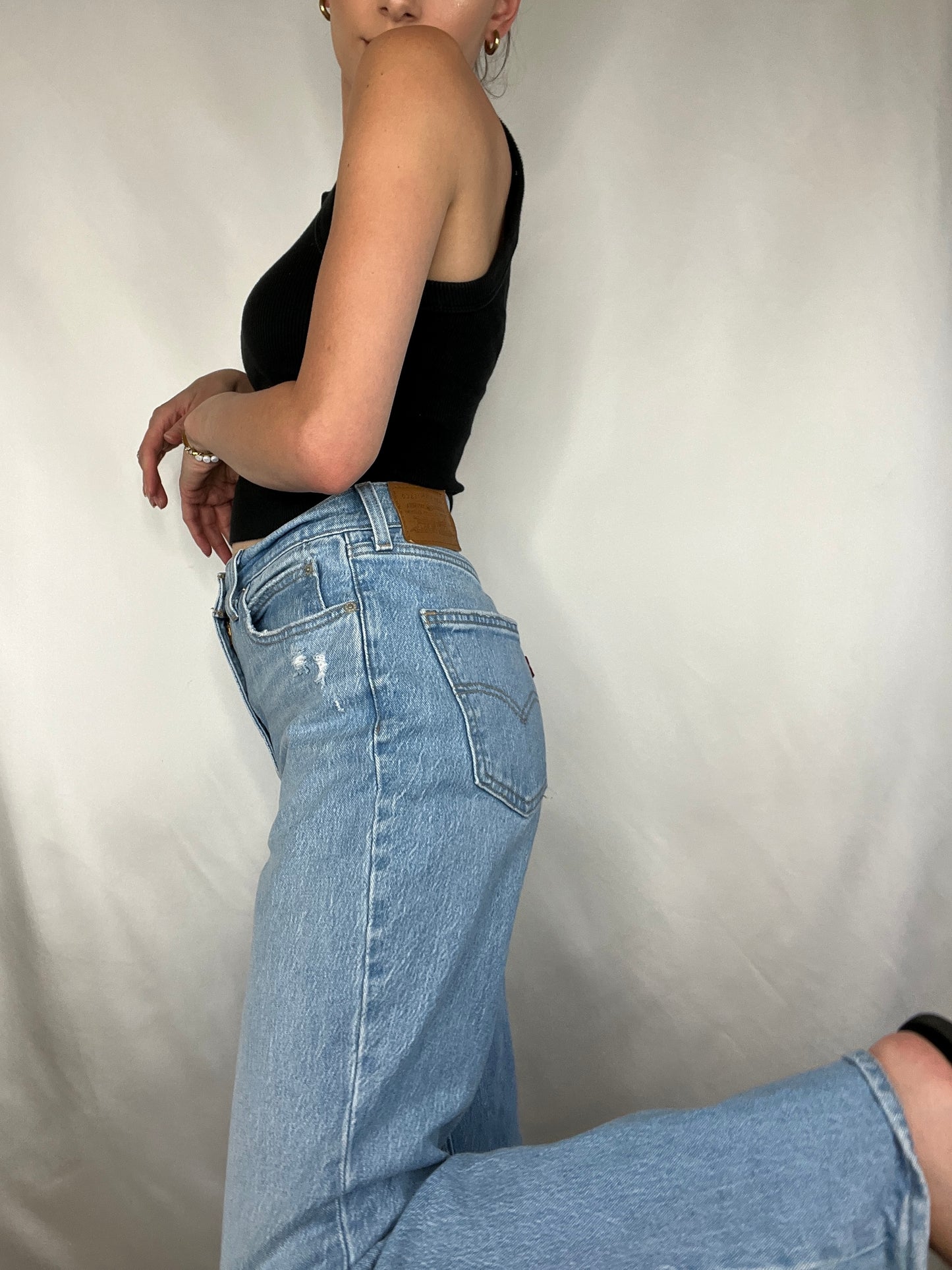Levis 70s High Flare Jeans