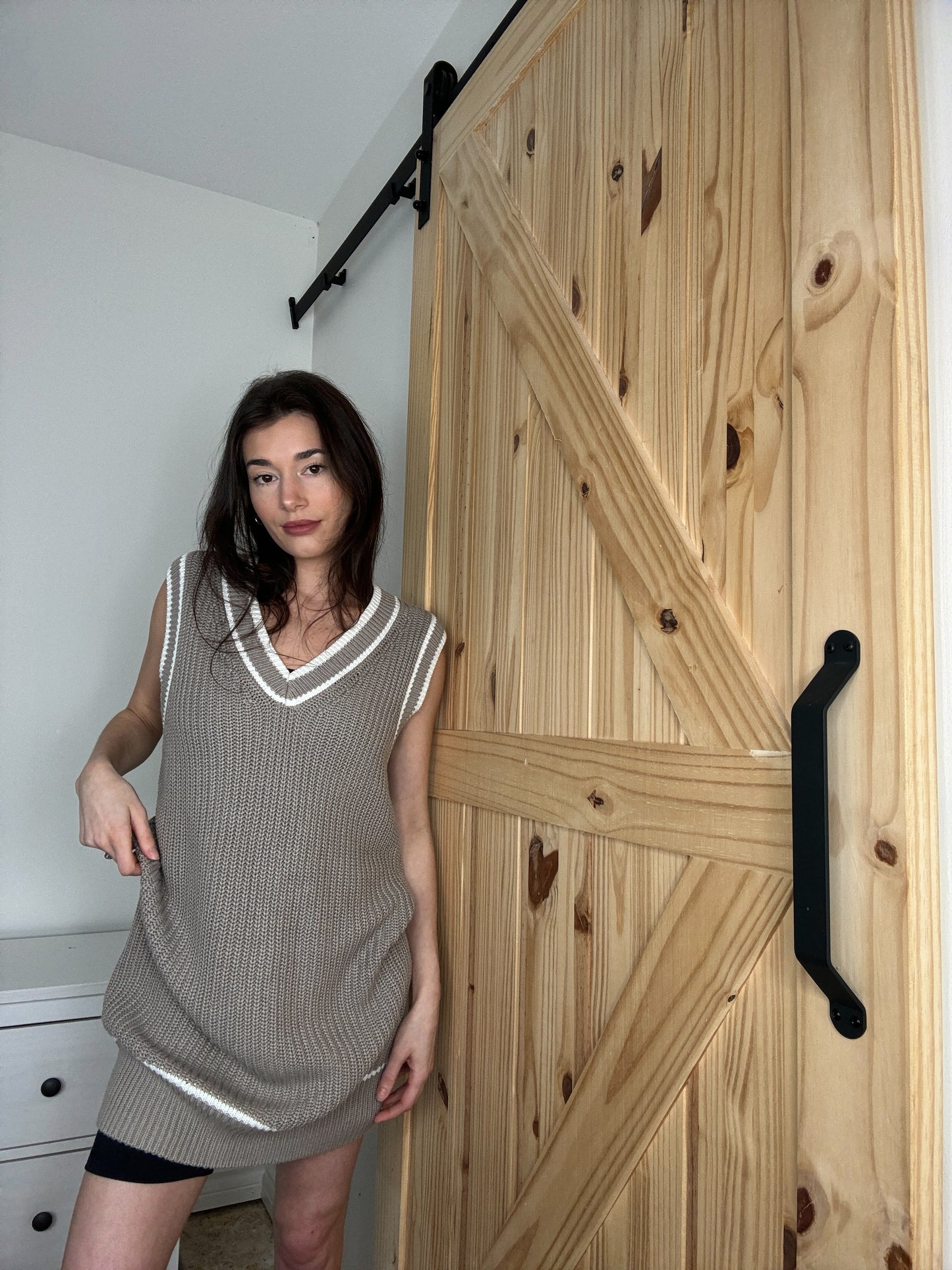 Abercrombie & Fitch Sweater Vest Dress (XS)
