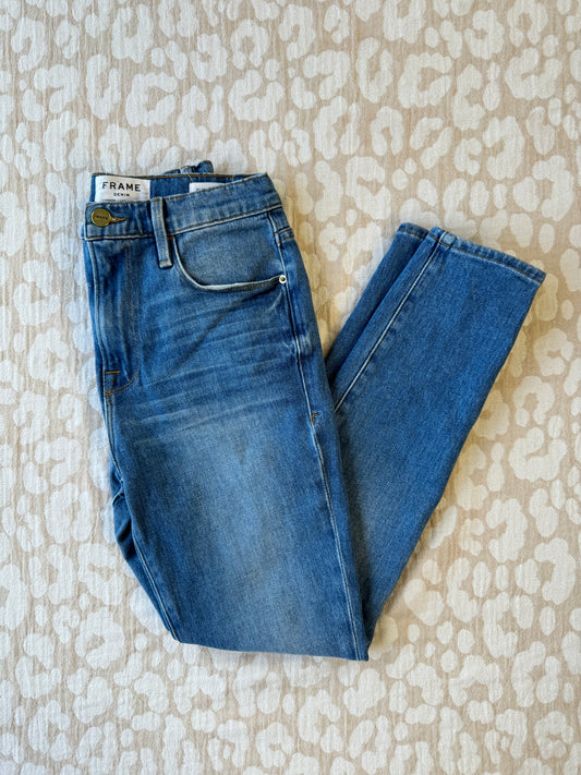 Frame High Rise Jeans (25)