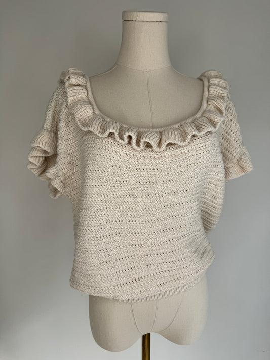 H&M Crochet Top (XXL)