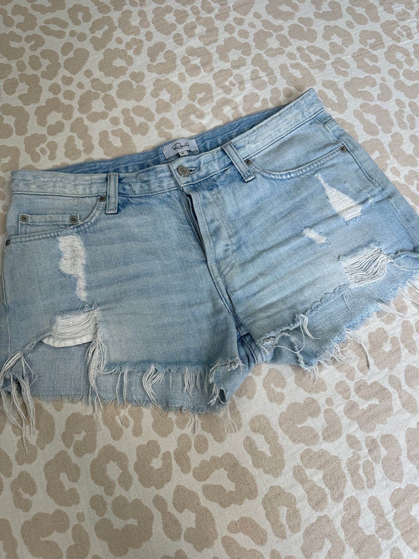 Rails Denim Shorts (28)