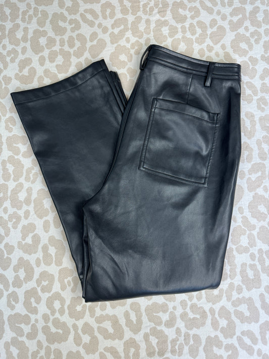 7 For All Mankind Vegan Leather Pants (34)